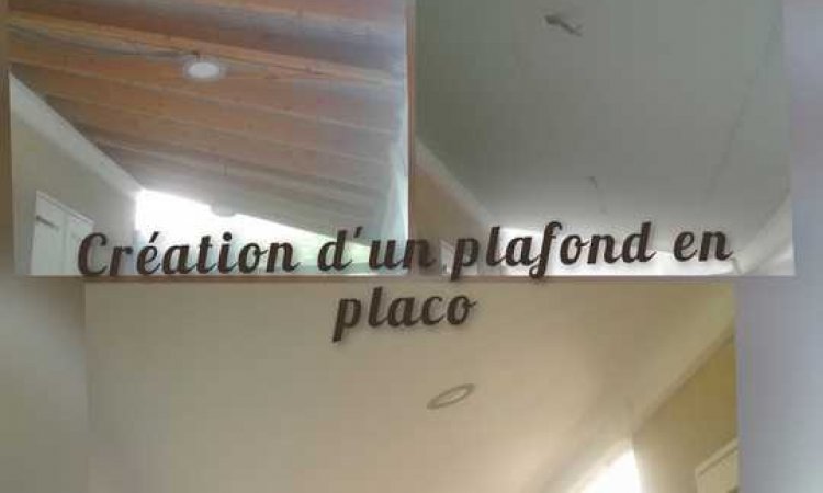 Création de plafonds en placo à Lyon  - Rémi Multi services